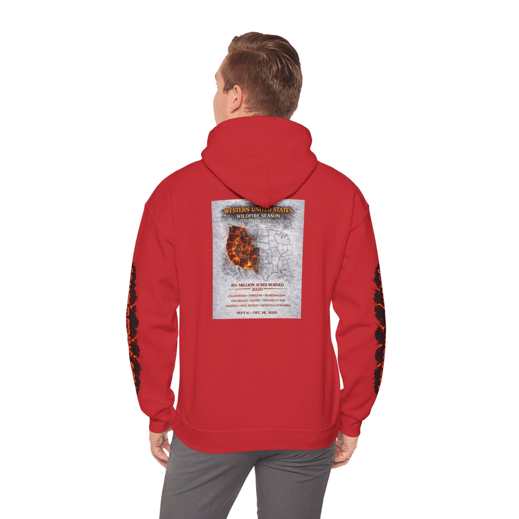 I Survived 2020 — WILDFIRES S2:E4: "Western U.S." Memorial Hoodie