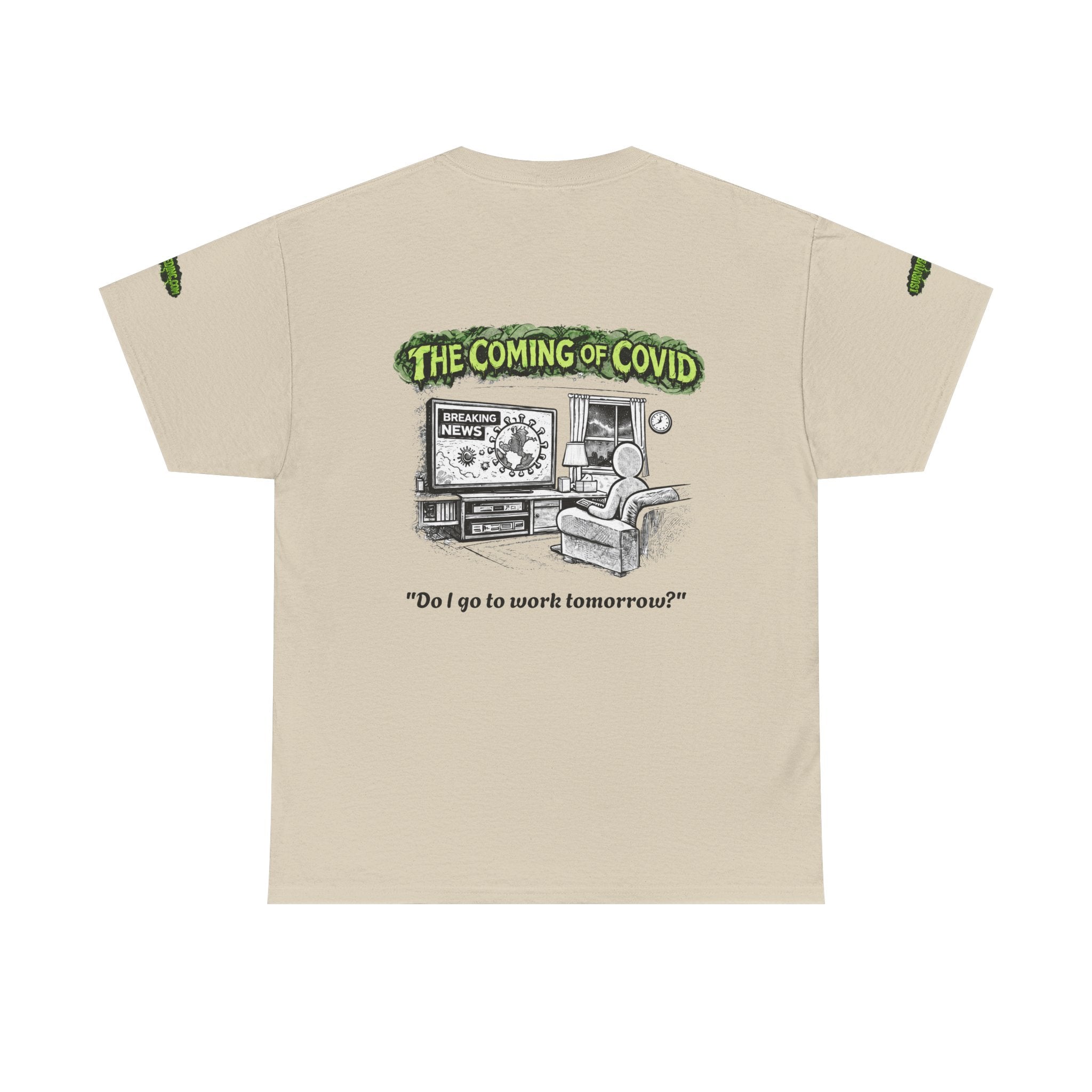 I Survived 2020 — Director's Cut S1:E2 "The Coming of COVID" | Pandemic Edition Unisex Heavy Cotton Tee (SPECIAL EDITION)