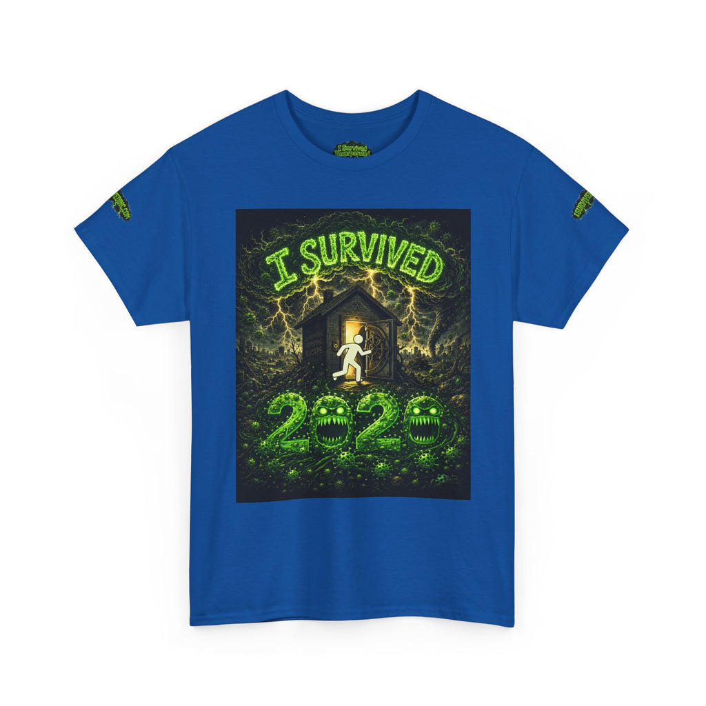 I Survived 2020 — S1:E1 "COVID-19: The Coronavirus" | Pandemic Edition Unisex Heavy Cotton Tee (SPECIAL EDITION)