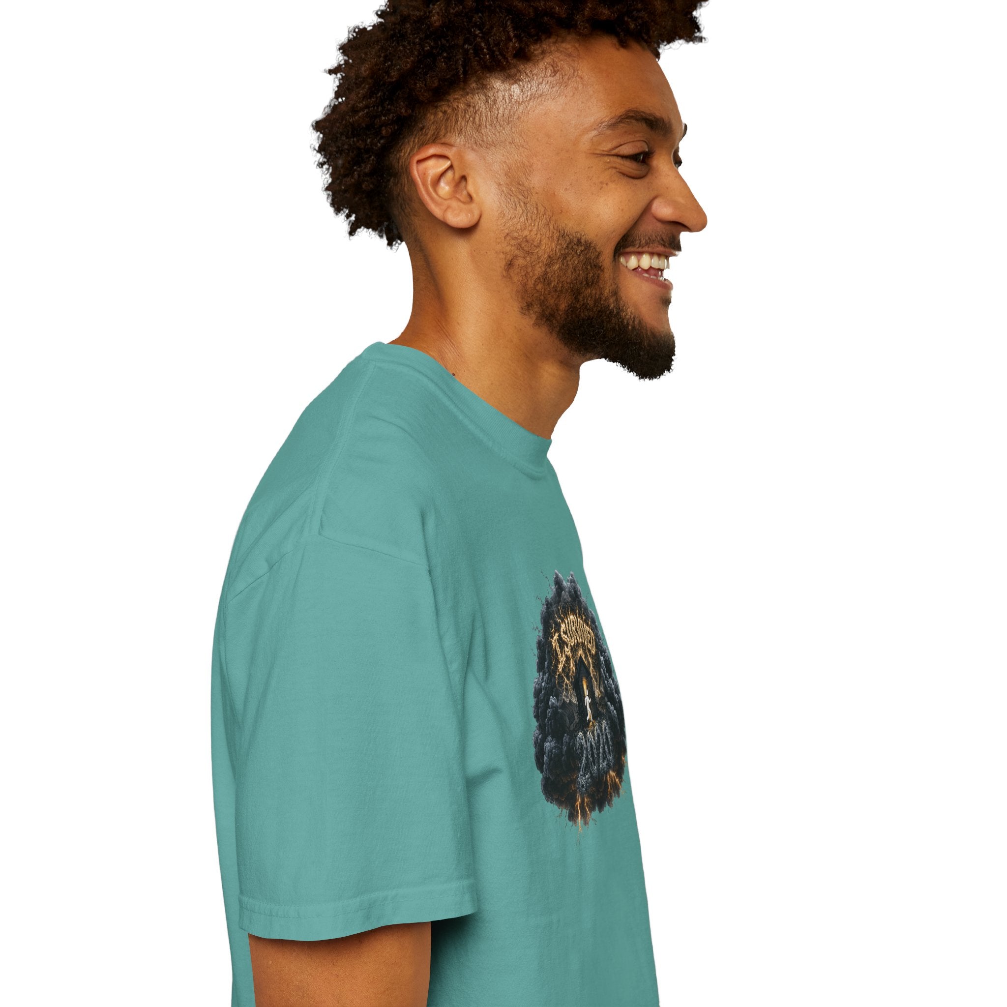 I Survived 2020 — Original PILOT Design: Director's Cut Unisex Garment-Dyed T-shirt