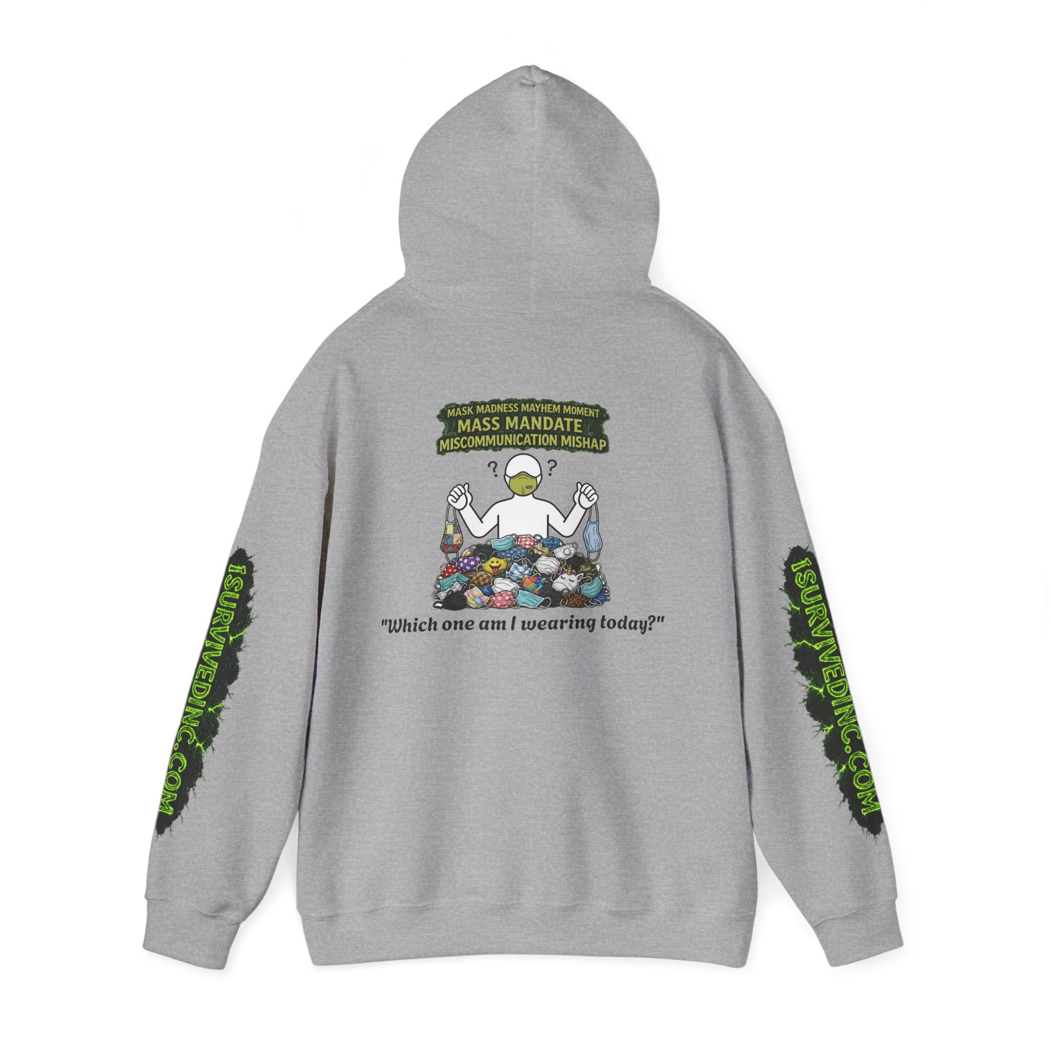 I Survived 2020 — S1:E4 "Mask Madness Mayhem Moment" | Pandemic Edition Hoodie Sweatshirt