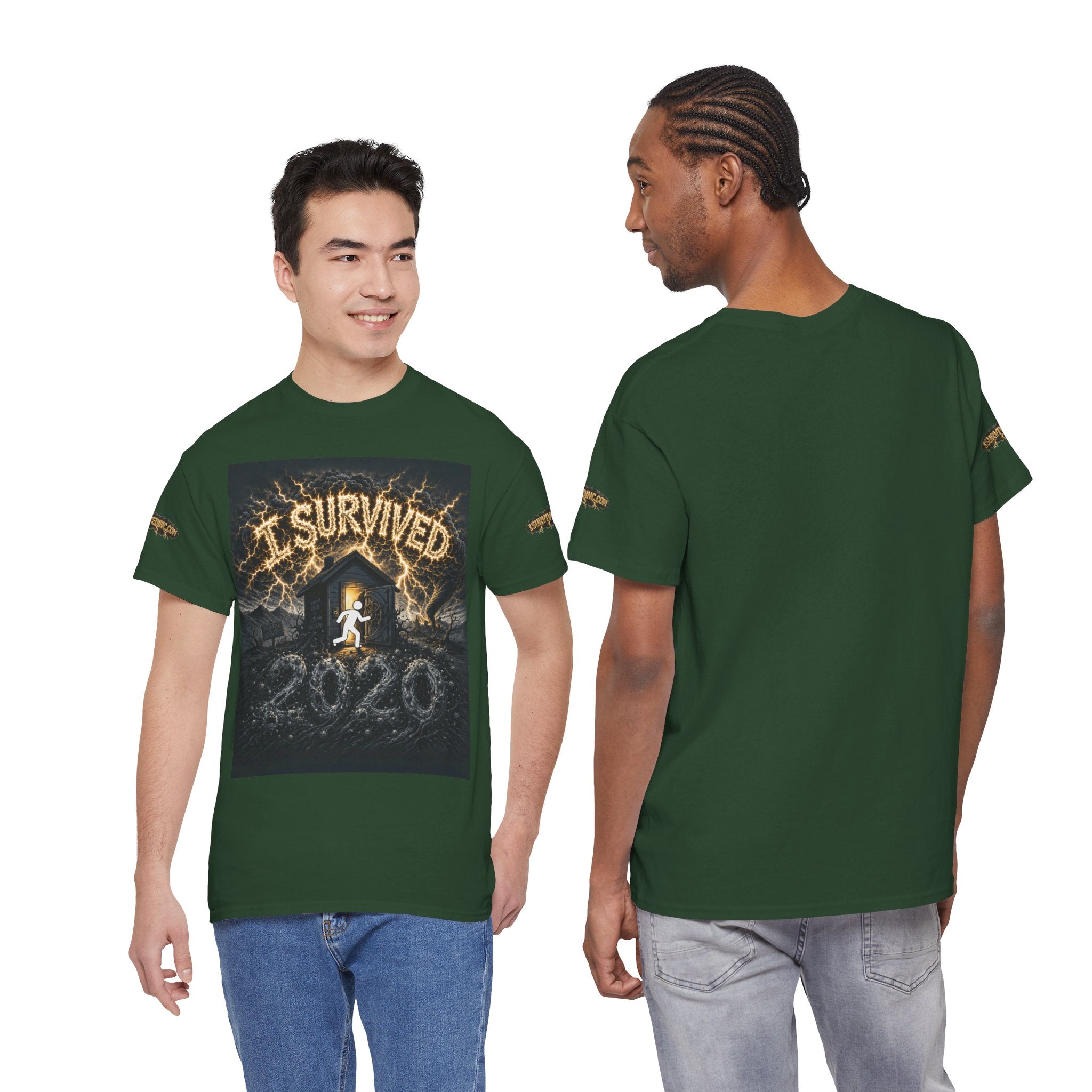 I Survived 2020 — Original PILOT Design: Special Edition Unisex Heavy Cotton Tee