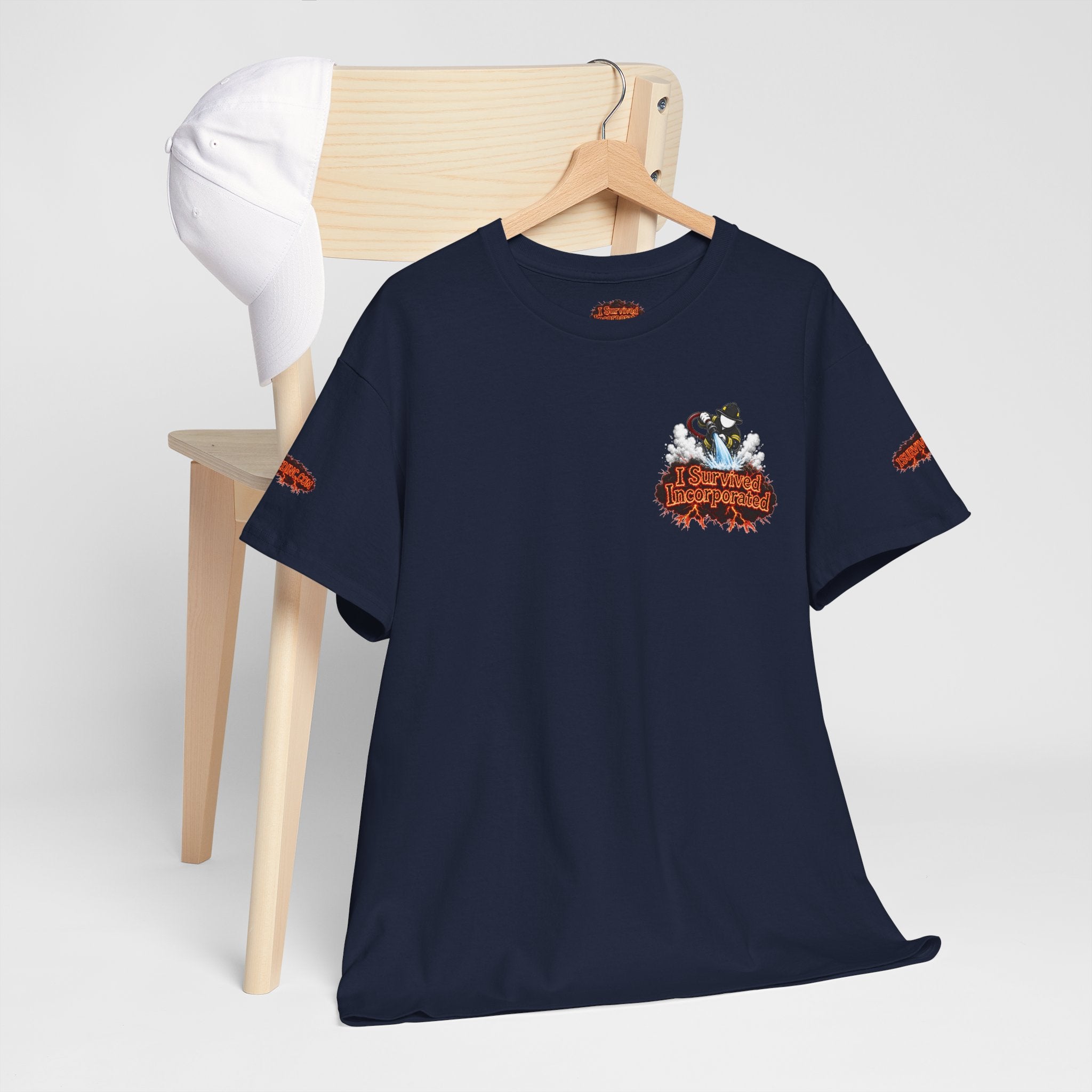 I Survived 2020 — "Please Stand By" Test Pattern Tee Wildfire Signal Special Edition Summer Premiere Unisex Heavy Cotton Tee