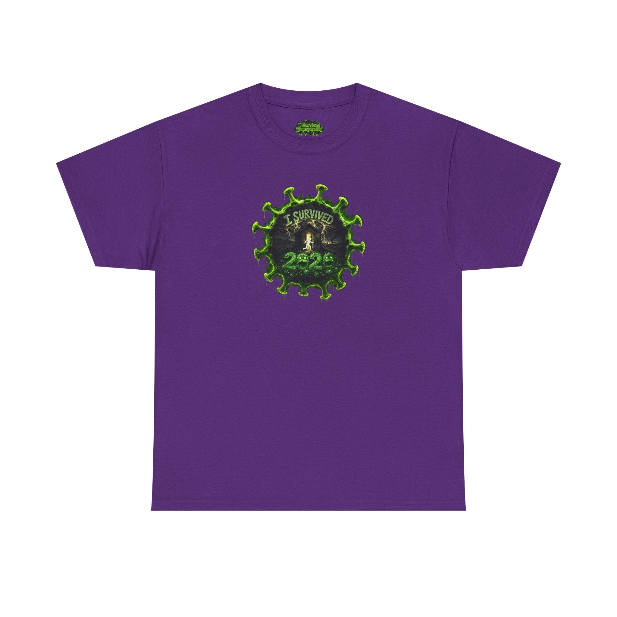 I Survived 2020 — PANDEMIC S1:E1: Director's Cut "COVID-19: The Coronavirus" Unisex Heavy Cotton Tee