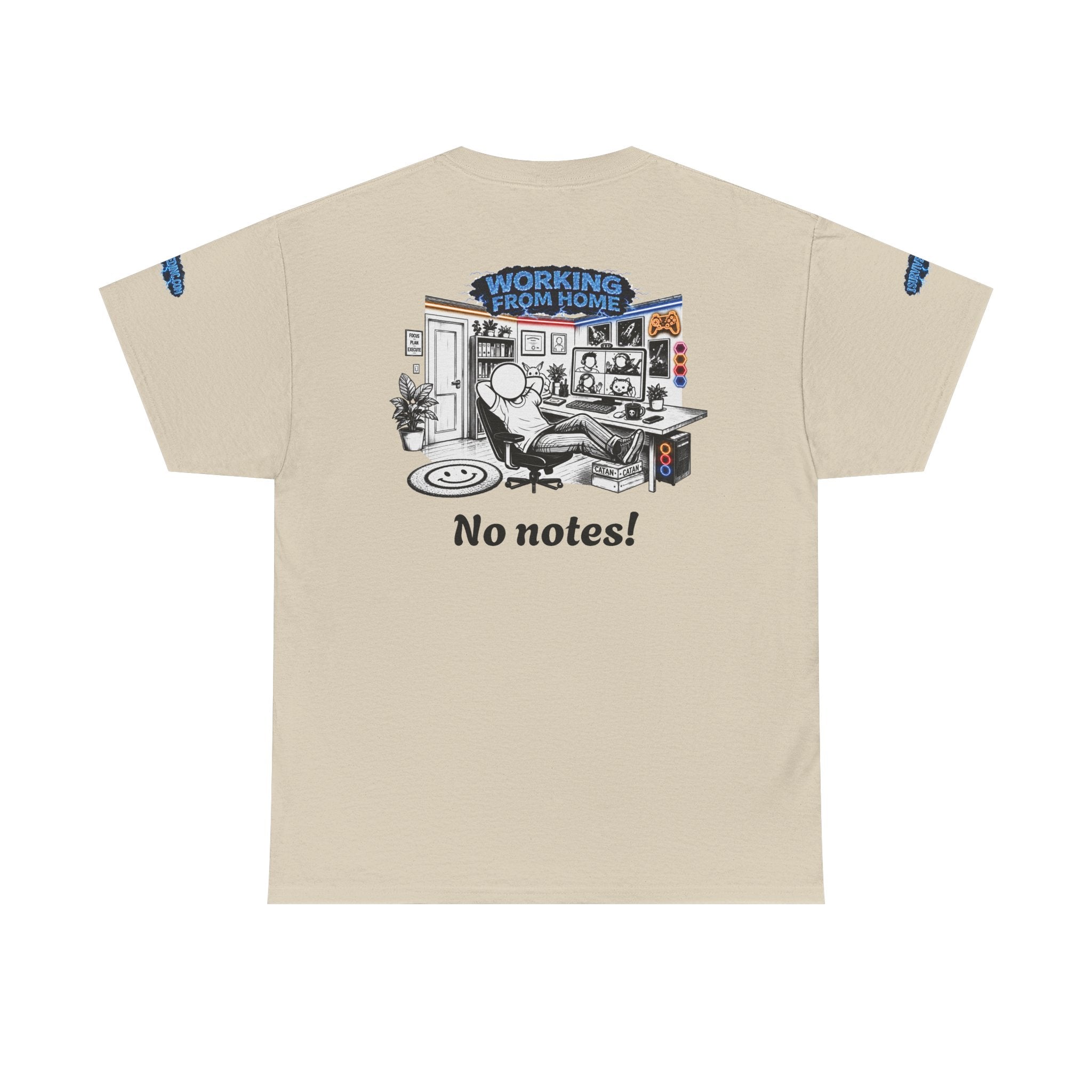 I Survived 2020 — LOCKDOWN S3:E4: Special Edition "Working From Home" Unisex Heavy Cotton Tee
