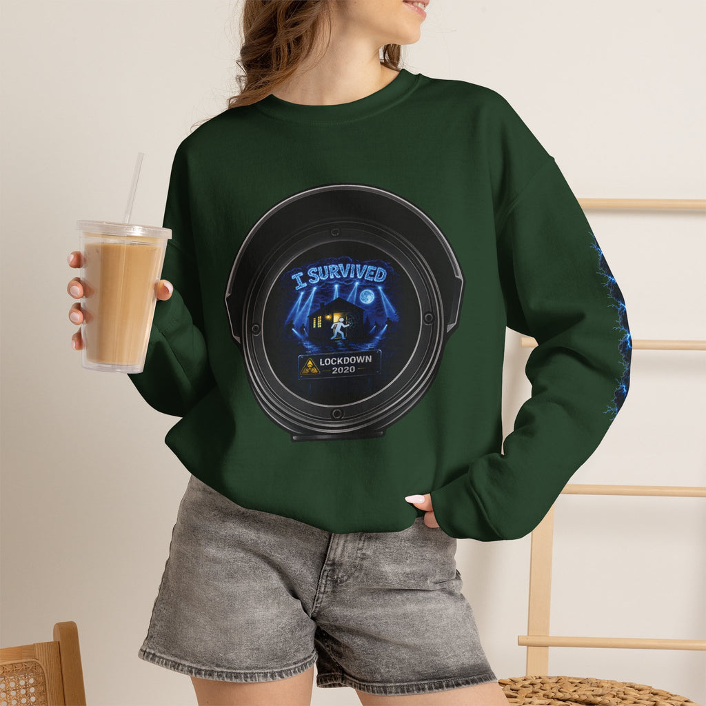 I Survived 2020 — Director's Cut S3:E2 "Dating Under Lockdown" | Lockdown Edition Documentary Unisex Heavy Blend™ Crewneck Sweatshirt