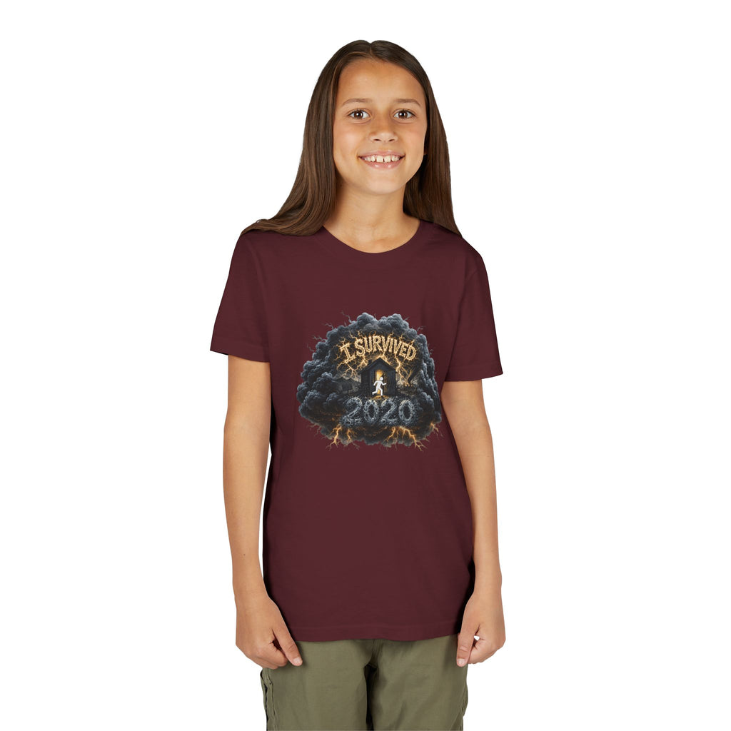 I Survived 2020 — Director's Cut Original Design Teaser Tee | Season 1 Premiere Drop Youth Short Sleeve Tee