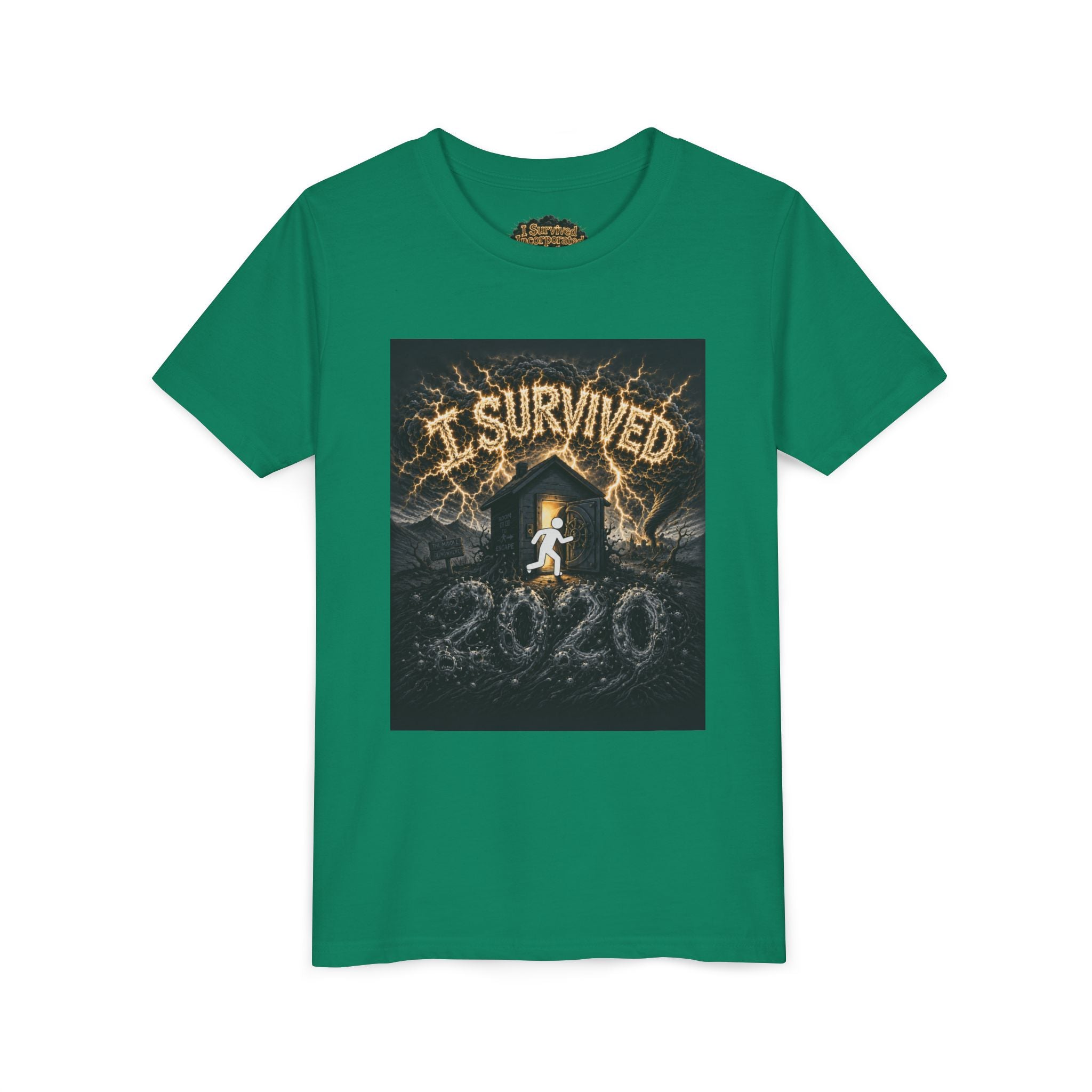 I Survived 2020 — Original Design Teaser Tee | Season 1 Premiere Drop Youth Short Sleeve Tee (SPECIAL EDITION)