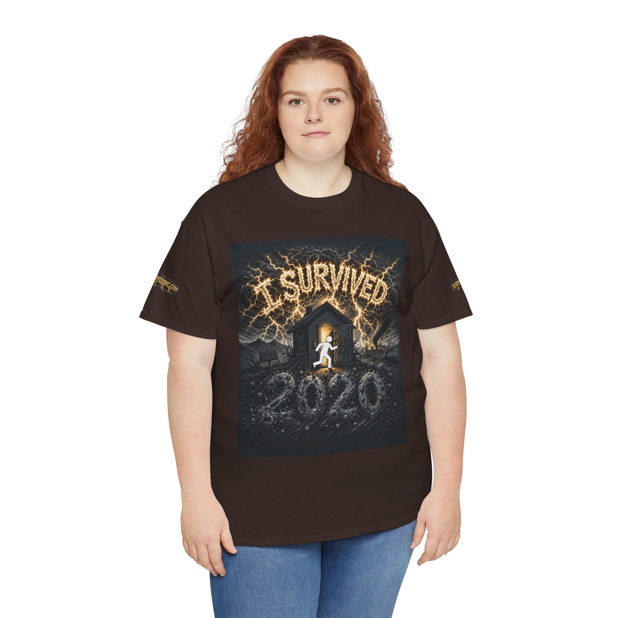I Survived 2020 — Original PILOT Design: Special Edition Unisex Heavy Cotton Tee