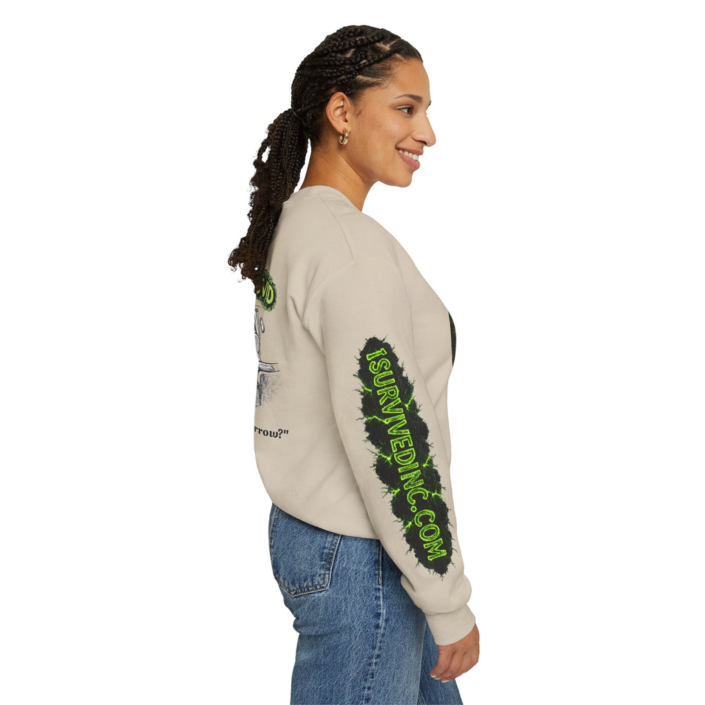 I Survived 2020 — S1:E2 "The Coming of COVID" | Pandemic Edition Unisex Heavy Blend™ Crewneck Sweatshirt