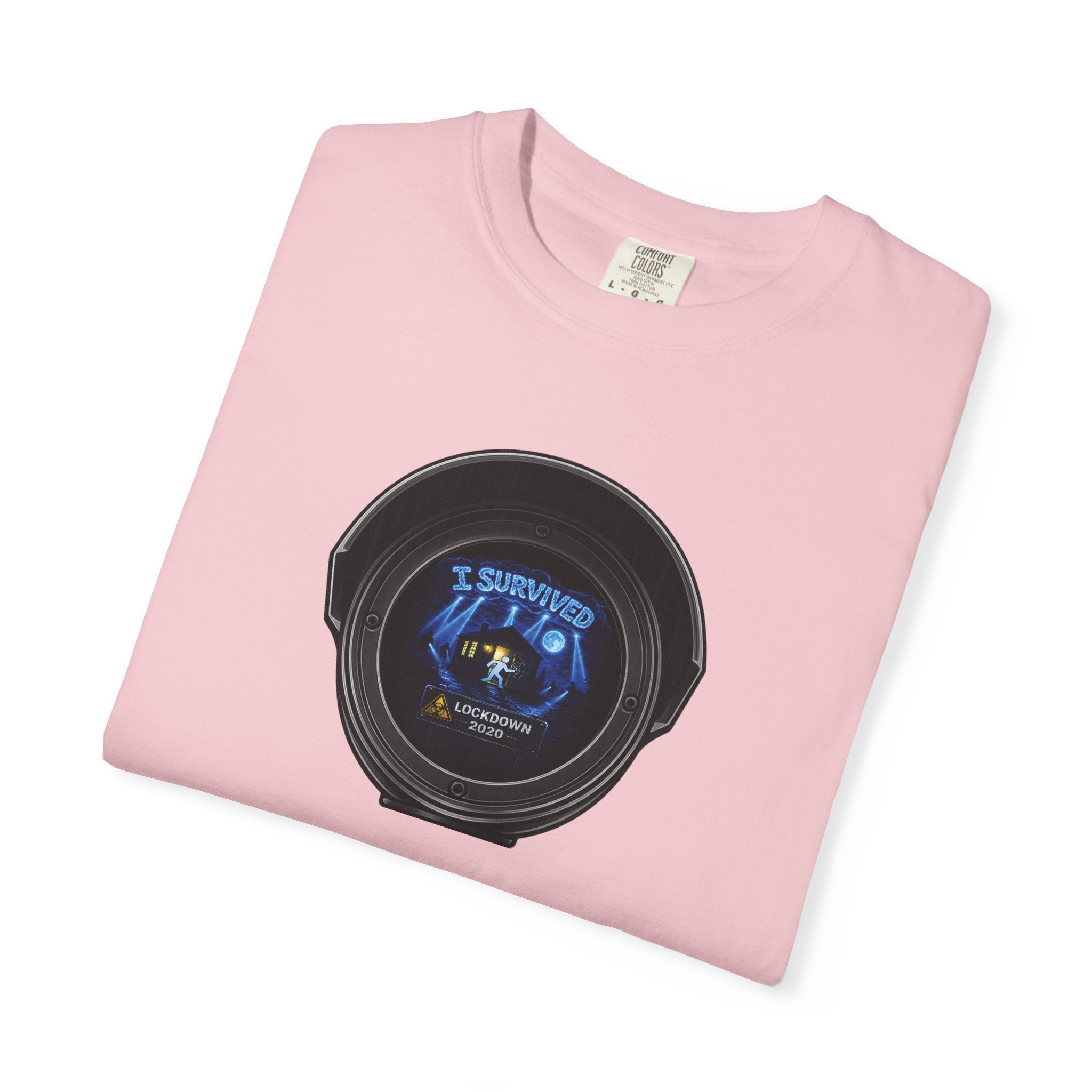 I Survived 2020 —  LOCKDOWN S3:E1: Director's Cut "Quarantine" Unisex Garment-Dyed T-shirt