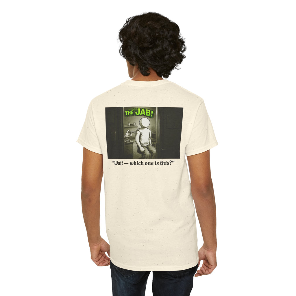 I Survived 2020 — PANDEMIC S1:E3: Director's Cut "The Jab!" Unisex Heavy Cotton Tee