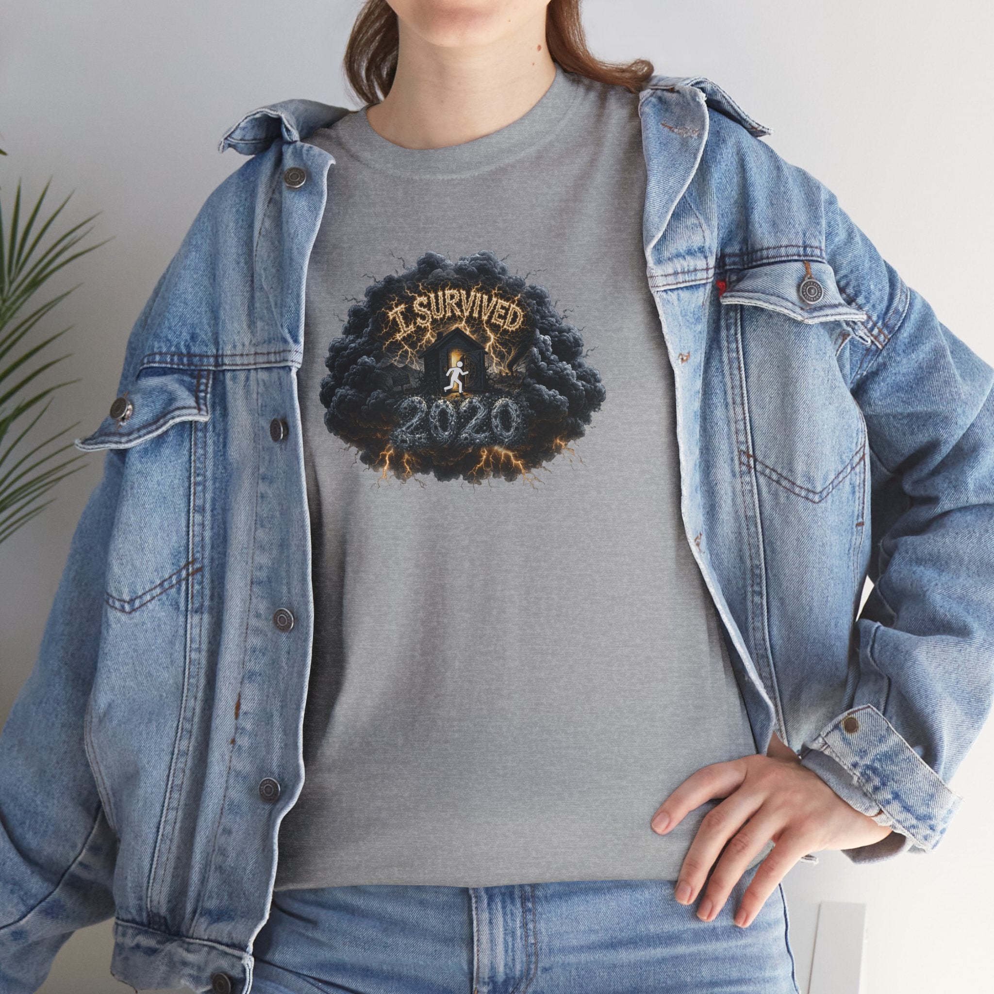 I Survived 2020 — Original PILOT Design: Director's Cut Special Edition Unisex Heavy Cotton Tee