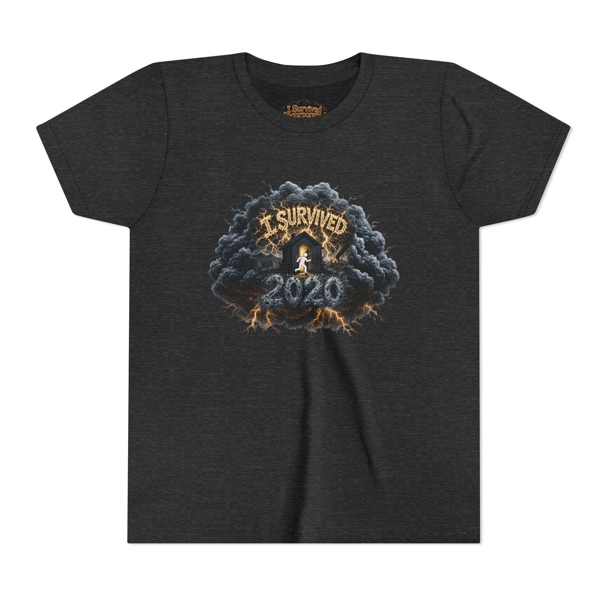 I Survived 2020 — Original PILOT Design: Director's Cut Youth Short Sleeve Tee