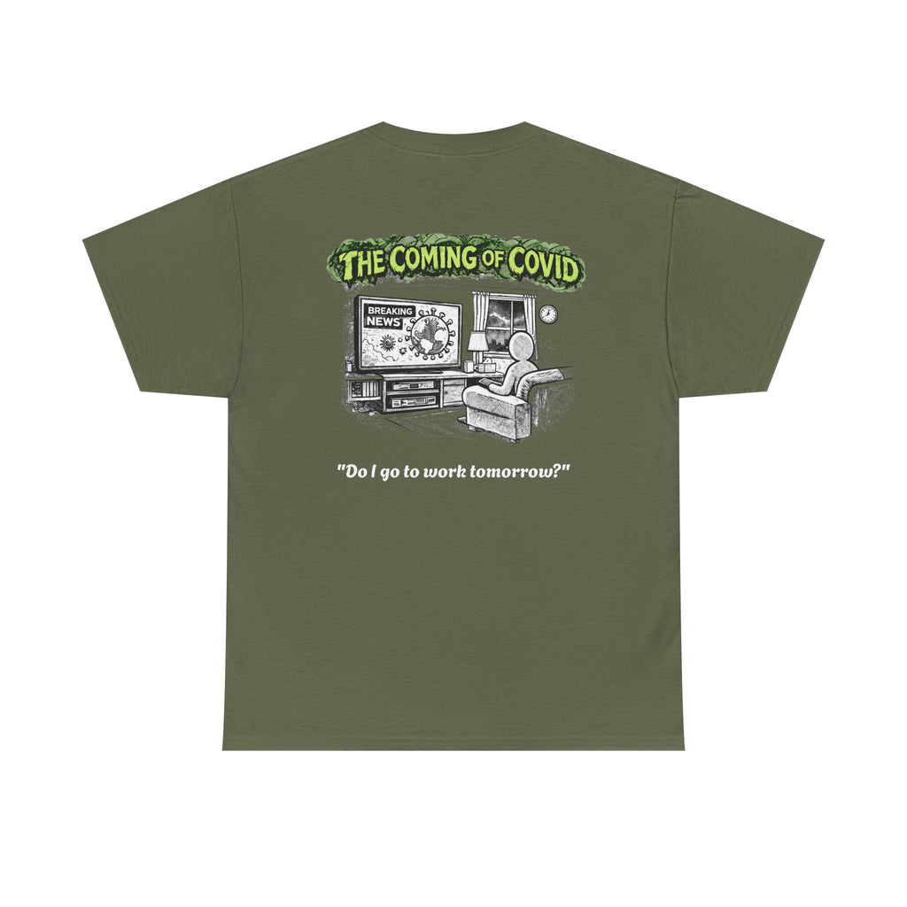 I Survived 2020 — Director's Cut S1:E2 "The Coming of COVID" | Pandemic Edition Unisex Heavy Cotton Tee