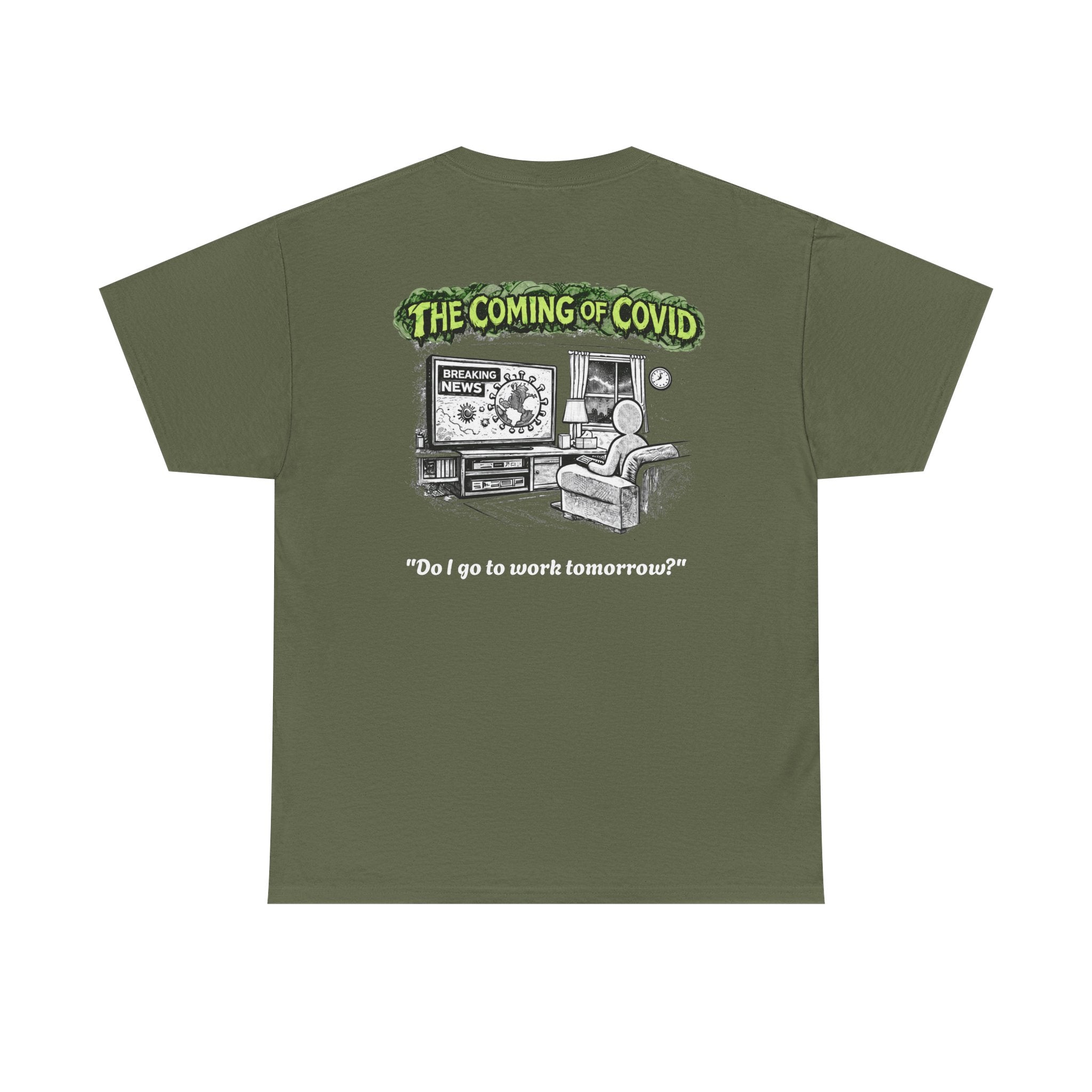I Survived 2020 — Director's Cut S1:E2 "The Coming of COVID" | Pandemic Edition Unisex Heavy Cotton Tee