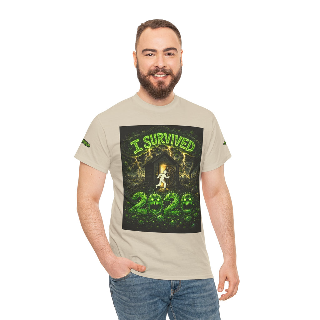 I Survived 2020 — S1:E2 "The Coming of COVID" | Pandemic Edition Unisex Heavy Cotton Tee (SPECIAL EDITION)