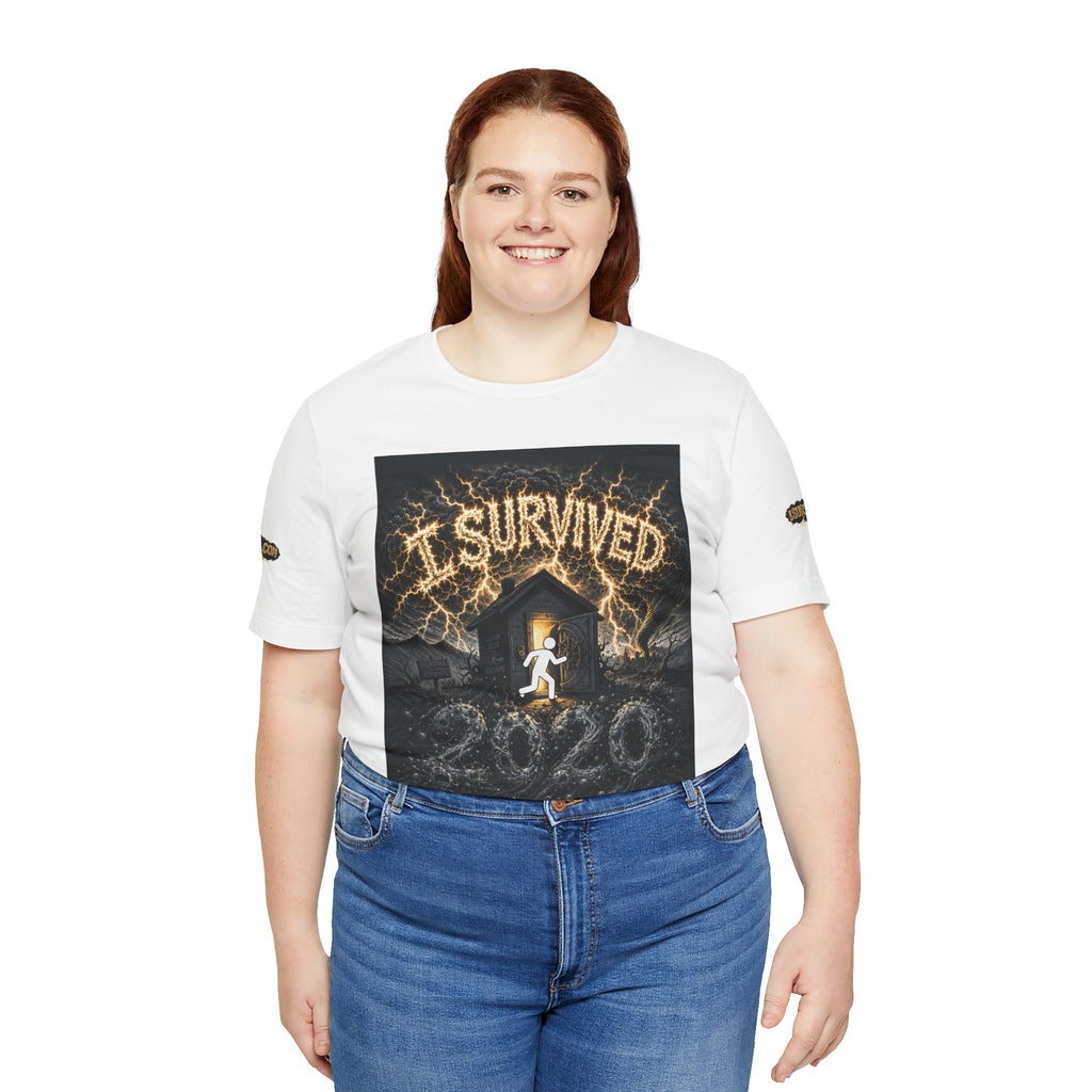 I Survived 2020 — Original Design Teaser Tee | Season 1 Premiere Drop Unisex Jersey Short Sleeve Tee