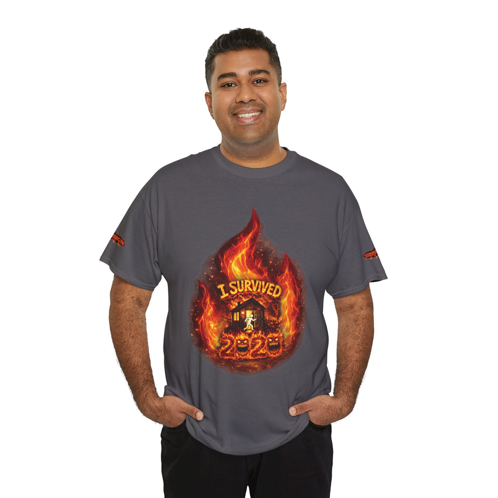 I Survived 2020 — Director's Cut S2:E1 "Berry Creek" | Wildfire Edition Memorial Unisex Heavy Cotton Tee (SPECIAL EDITION)
