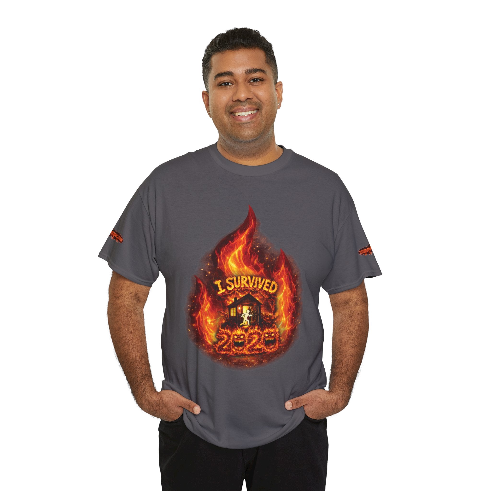 I Survived 2020 — Director's Cut S2:E1 "Berry Creek" | Wildfire Edition Memorial Unisex Heavy Cotton Tee (SPECIAL EDITION)