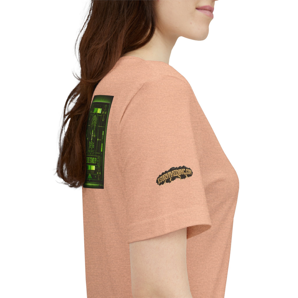 I Survived 2020 — "Please Stand By" Test Pattern Toxic Signal Tee Special Edition Summer Premiere Unisex Jersey Short Sleeve Tee