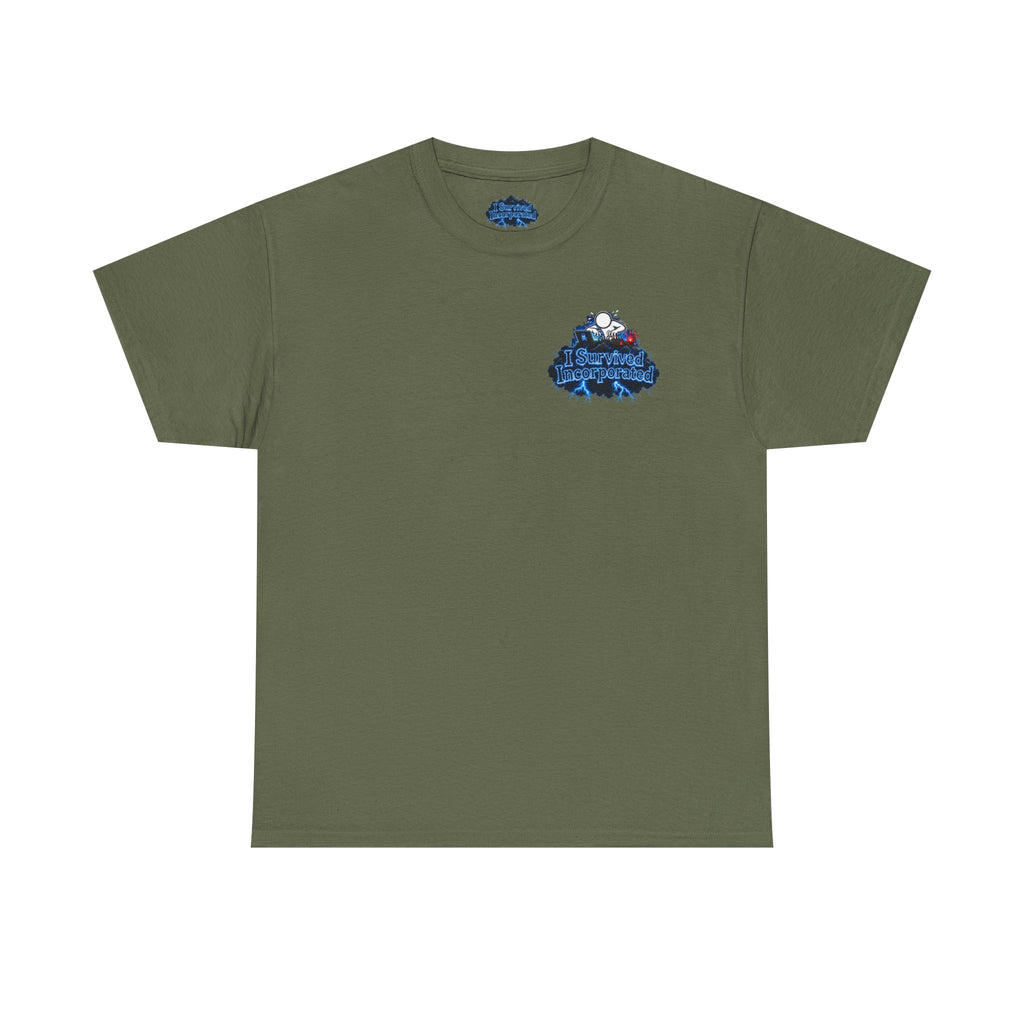 I Survived 2020 — "Please Stand By" Test Pattern Tee Lockdown Surveillance Edition Summer Exclusive Unisex Heavy Cotton Tee
