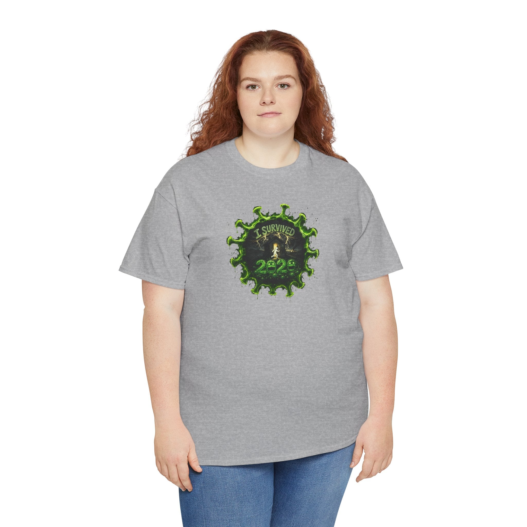 I Survived 2020 — PANDEMIC S1:E2: Director's Cut "The Coming of COVID" Unisex Heavy Cotton Tee