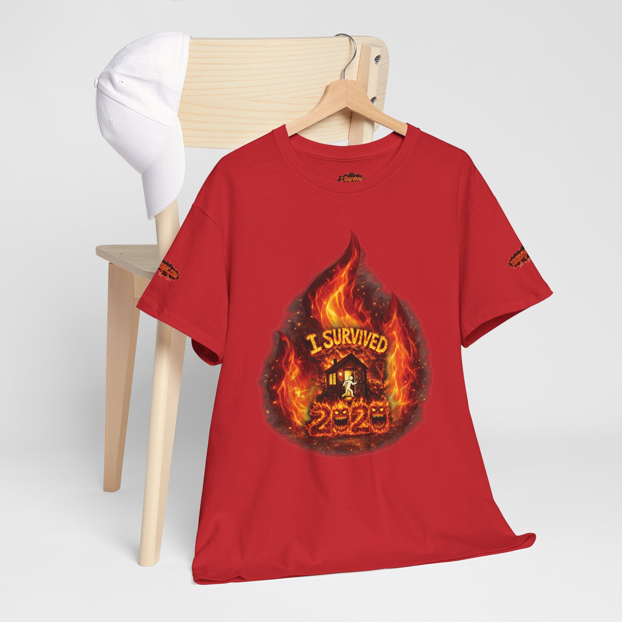 I Survived 2020 — Director's Cut S2:E1 "Berry Creek" | Wildfire Edition Memorial Unisex Heavy Cotton Tee (SPECIAL EDITION)