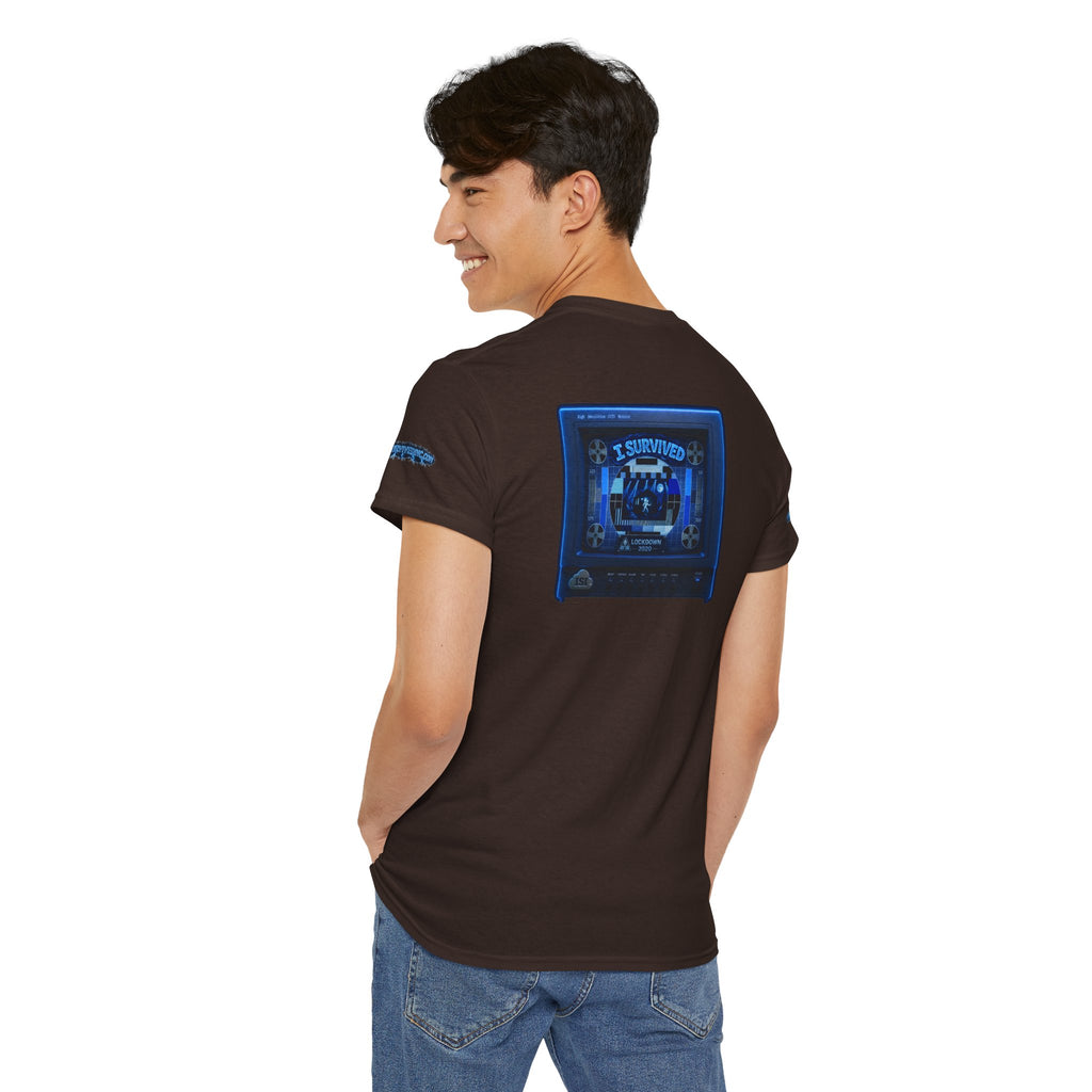 I Survived 2020 — "Please Stand By" Test Pattern Tee Lockdown Special Edition Summer Exclusive Unisex Heavy Cotton Tee