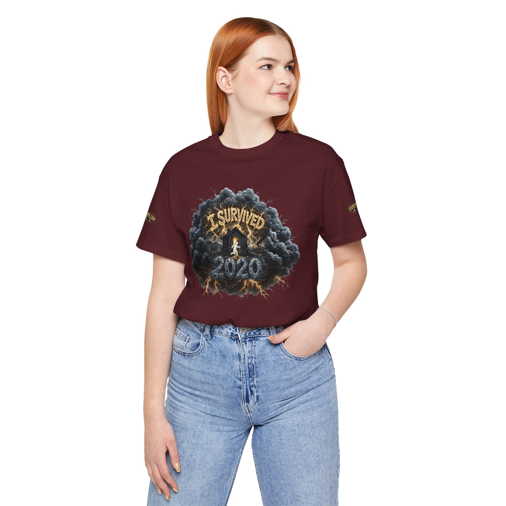 I Survived 2020 — Director's Cut Original Design Teaser Tee | Season 1 Premiere Drop Unisex Jersey Short Sleeve Tee