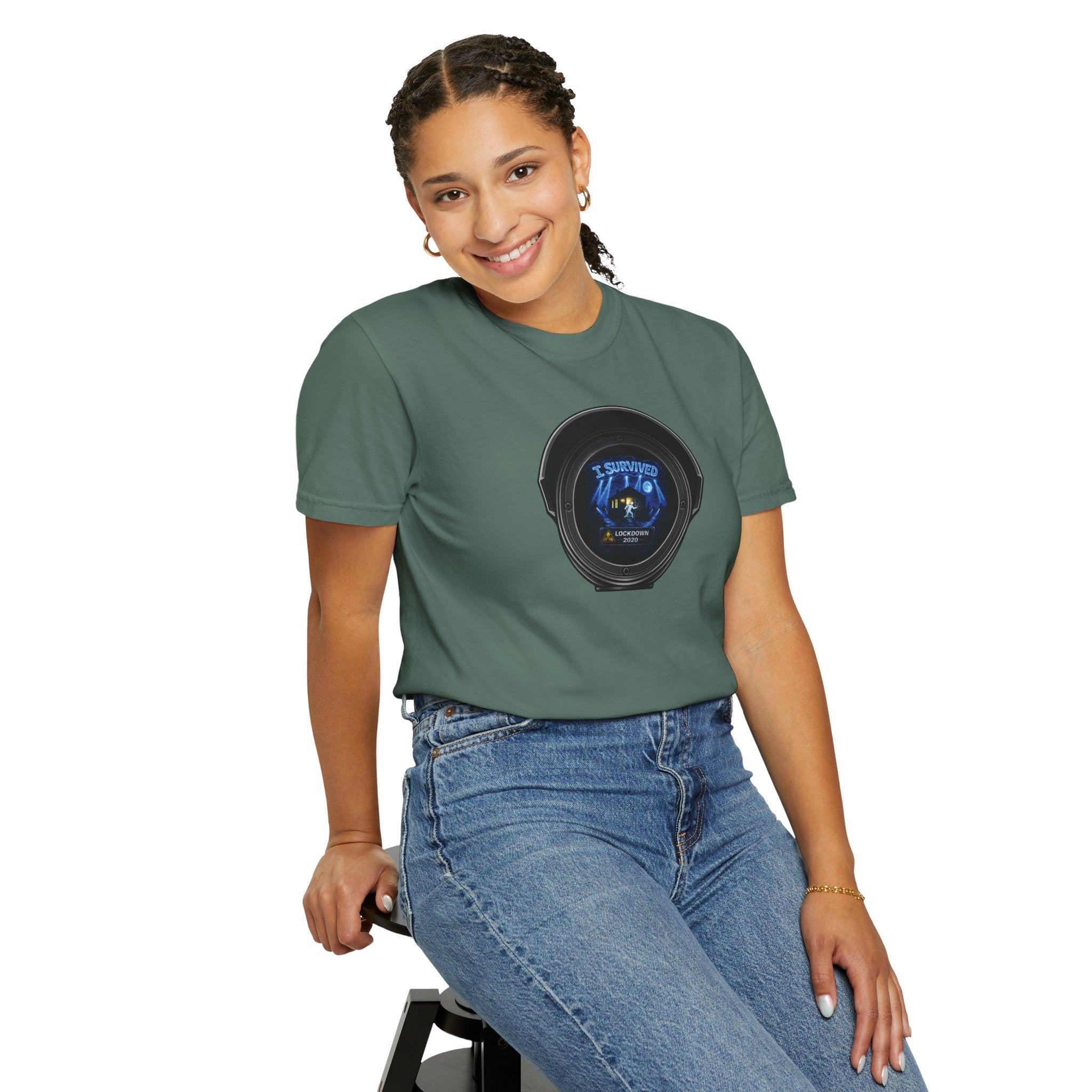I Survived 2020 —  LOCKDOWN S3:E2: Director's Cut "Dating Under Lockdown" Unisex Garment-Dyed T-shirt
