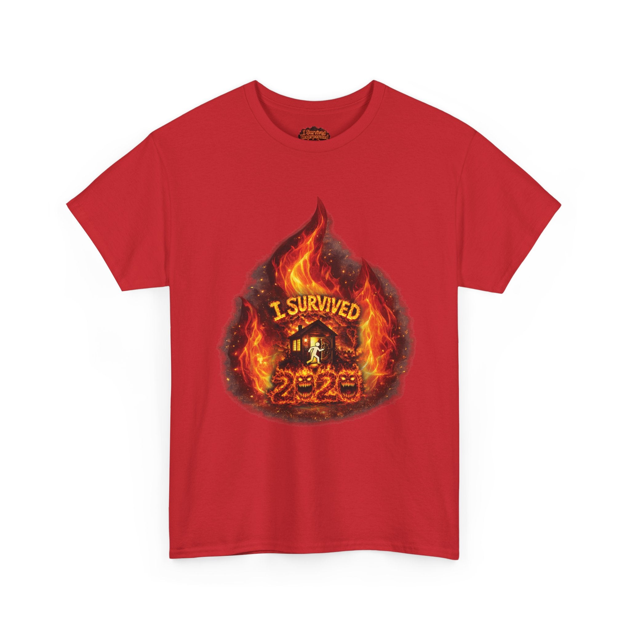 I Survived 2020 — Director's Cut S2:E1 "Berry Creek" | Wildfire Edition Memorial Unisex Heavy Cotton Tee