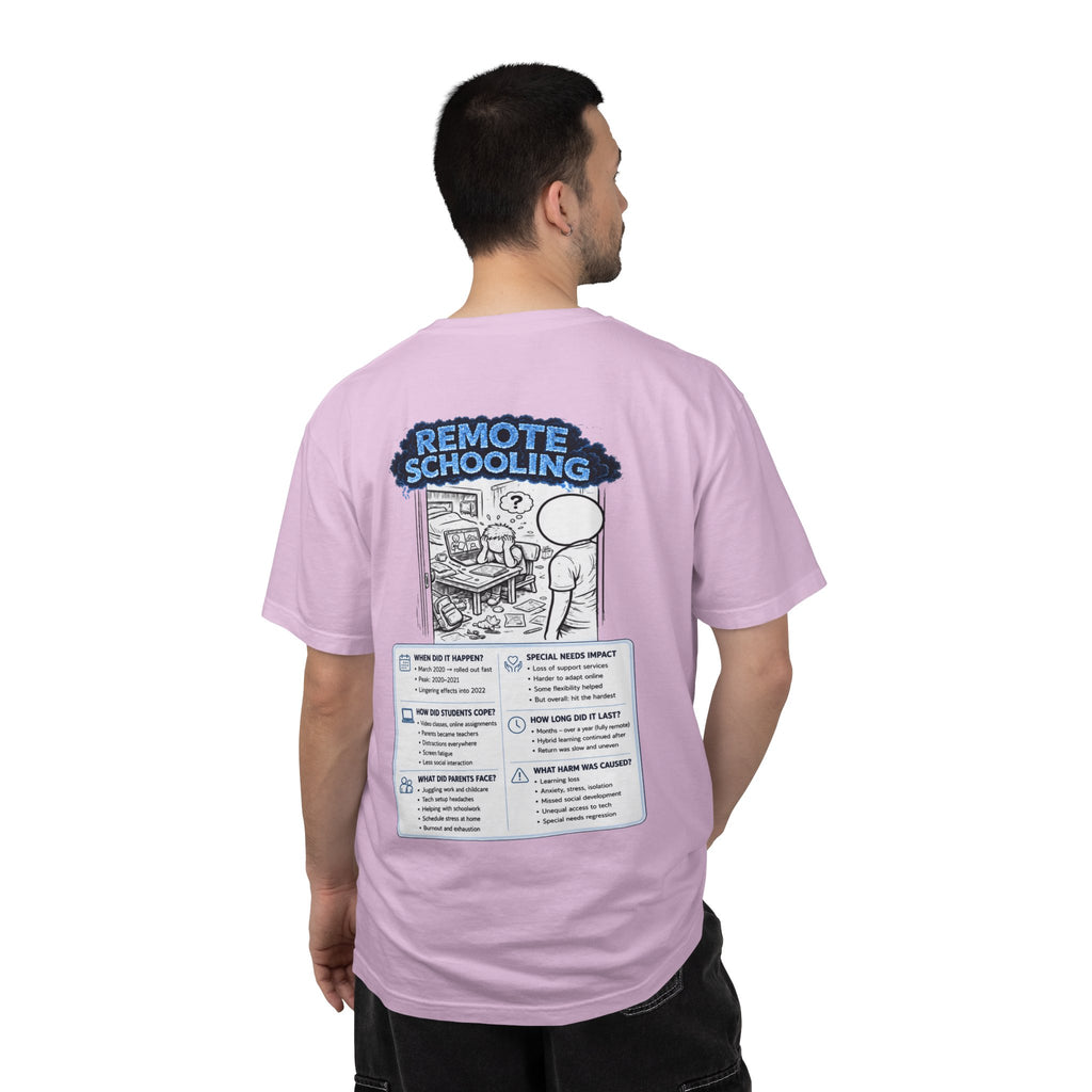 I Survived 2020 — Director's Cut S3:E3 "Remote Schooling" | Lockdown Edition Documentary Unisex Garment-Dyed T-shirt