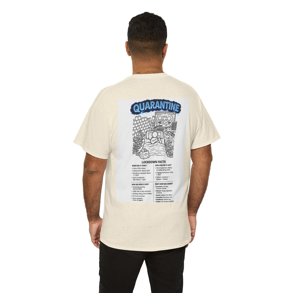 Copy of  I Survived 2020 — S3:E1 "Quarantine" | Lockdown Edition Documentary Unisex Heavy Cotton Tee