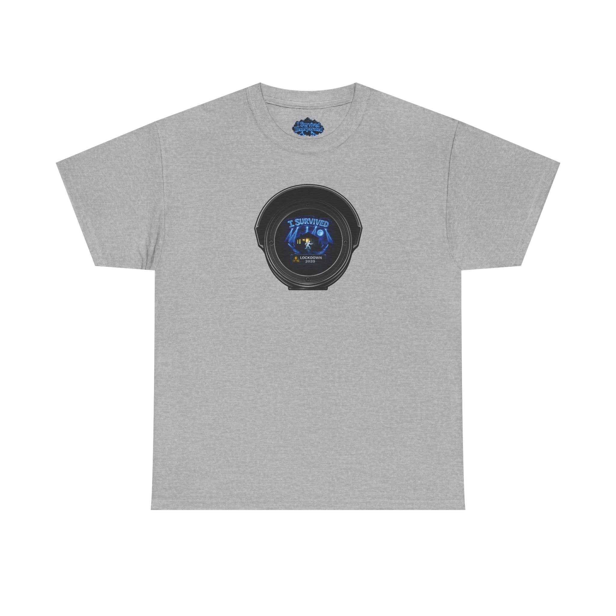 I Survived 2020 — LOCKDOWN S3:E1: Director's Cut "Quarantine" Unisex Heavy Cotton Tee