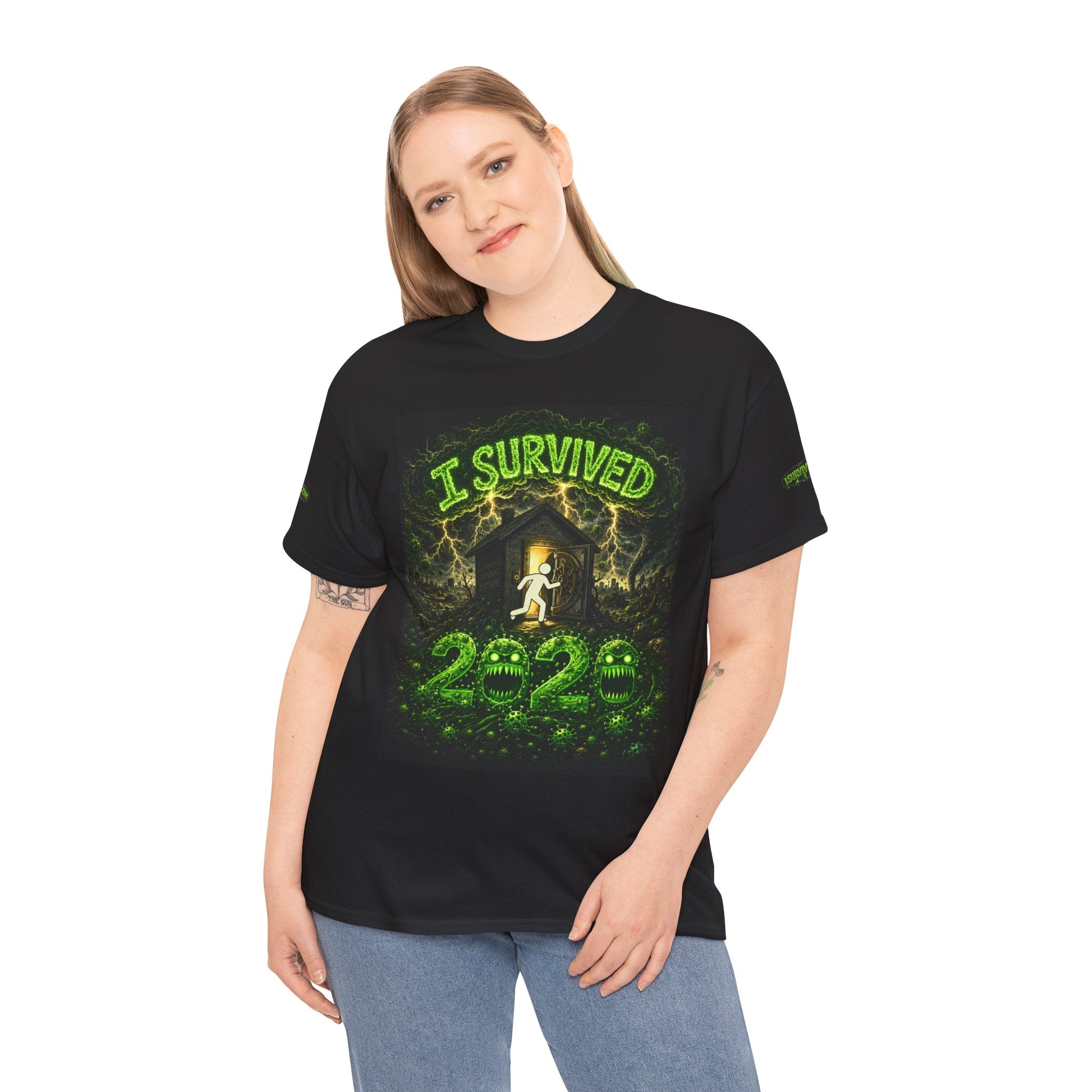 I Survived 2020 — S1:E3 "The Jab!" | Pandemic Edition Unisex Heavy Cotton Tee (Special Edition)