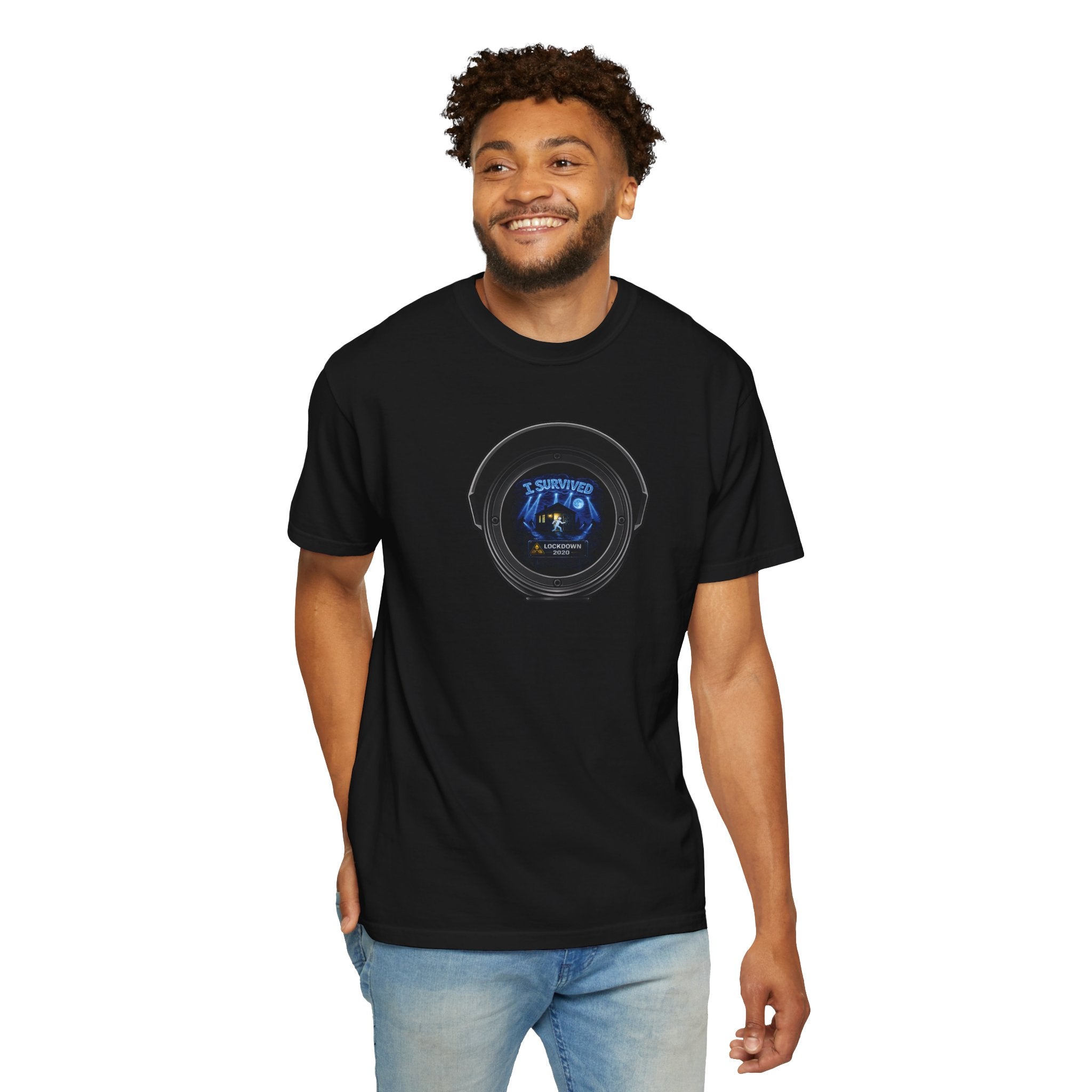 I Survived 2020 —  LOCKDOWN S3:E2: Director's Cut "Dating Under Lockdown" Unisex Garment-Dyed T-shirt