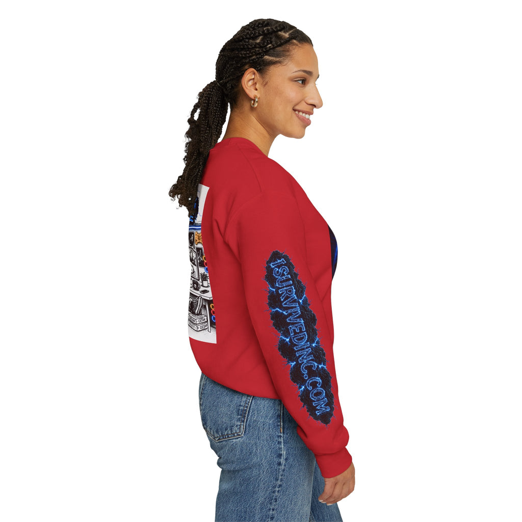 I Survived 2020 — S3:E4 "Working From Home" | Mid-Season Finale Pt. 1 | Lockdown Edition Documentary Unisex Heavy Blend™ Crewneck Sweatshirt