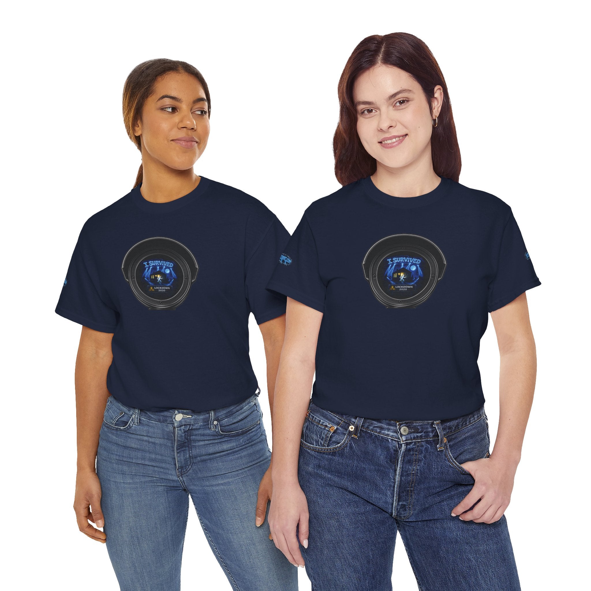 I Survived 2020 — LOCKDOWN S3:E1: Director's Cut Special Edition "Quarantine" Unisex Heavy Cotton Tee