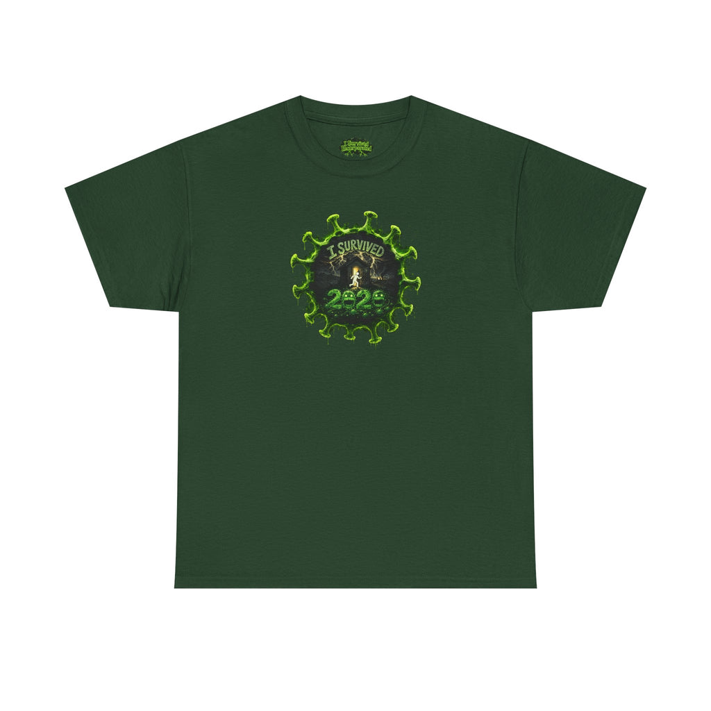 I Survived 2020 — PANDEMIC S1:E4: Director's Cut "Mask Madness" Unisex Heavy Cotton Tee