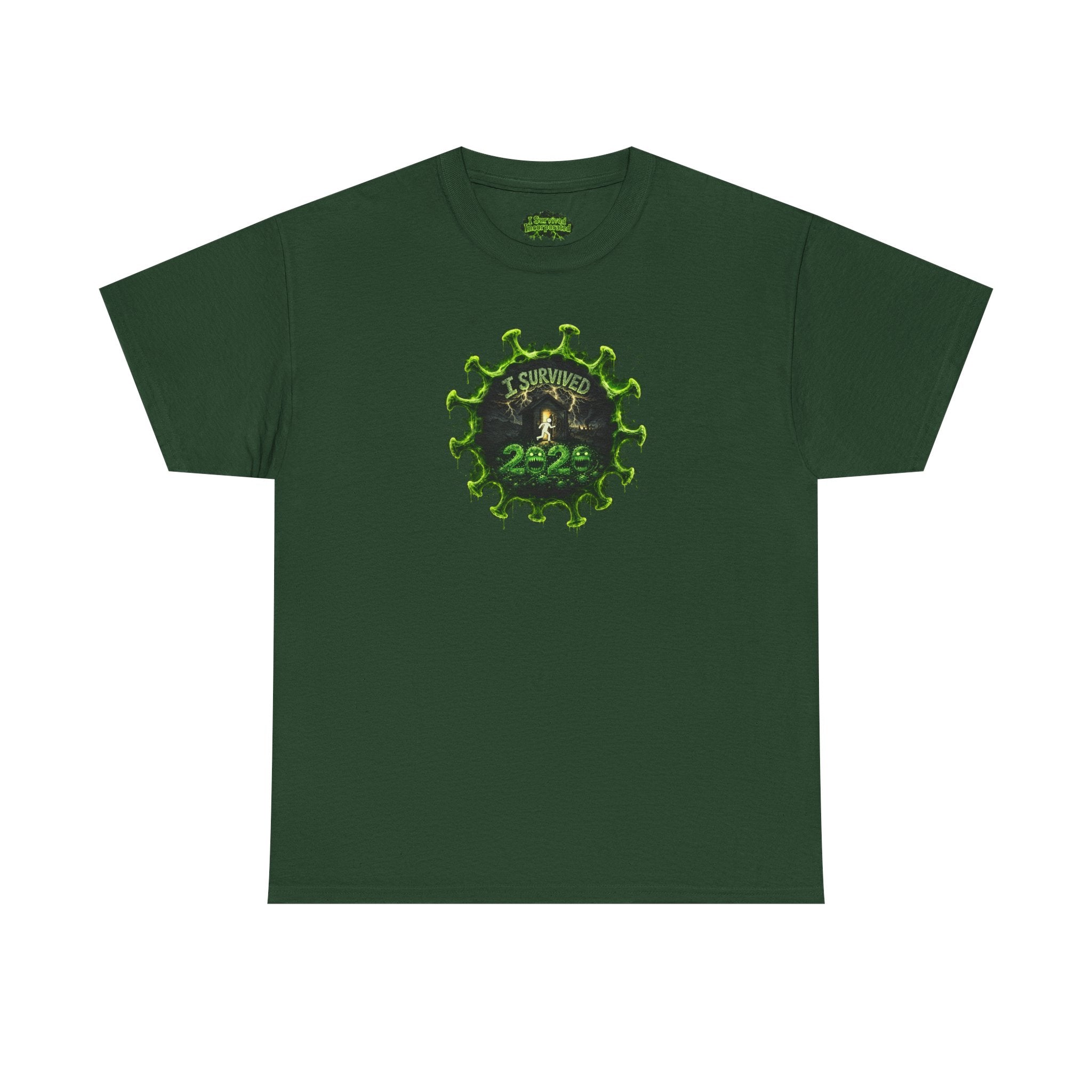 I Survived 2020 — PANDEMIC S1:E4: Director's Cut "Mask Madness" Unisex Heavy Cotton Tee