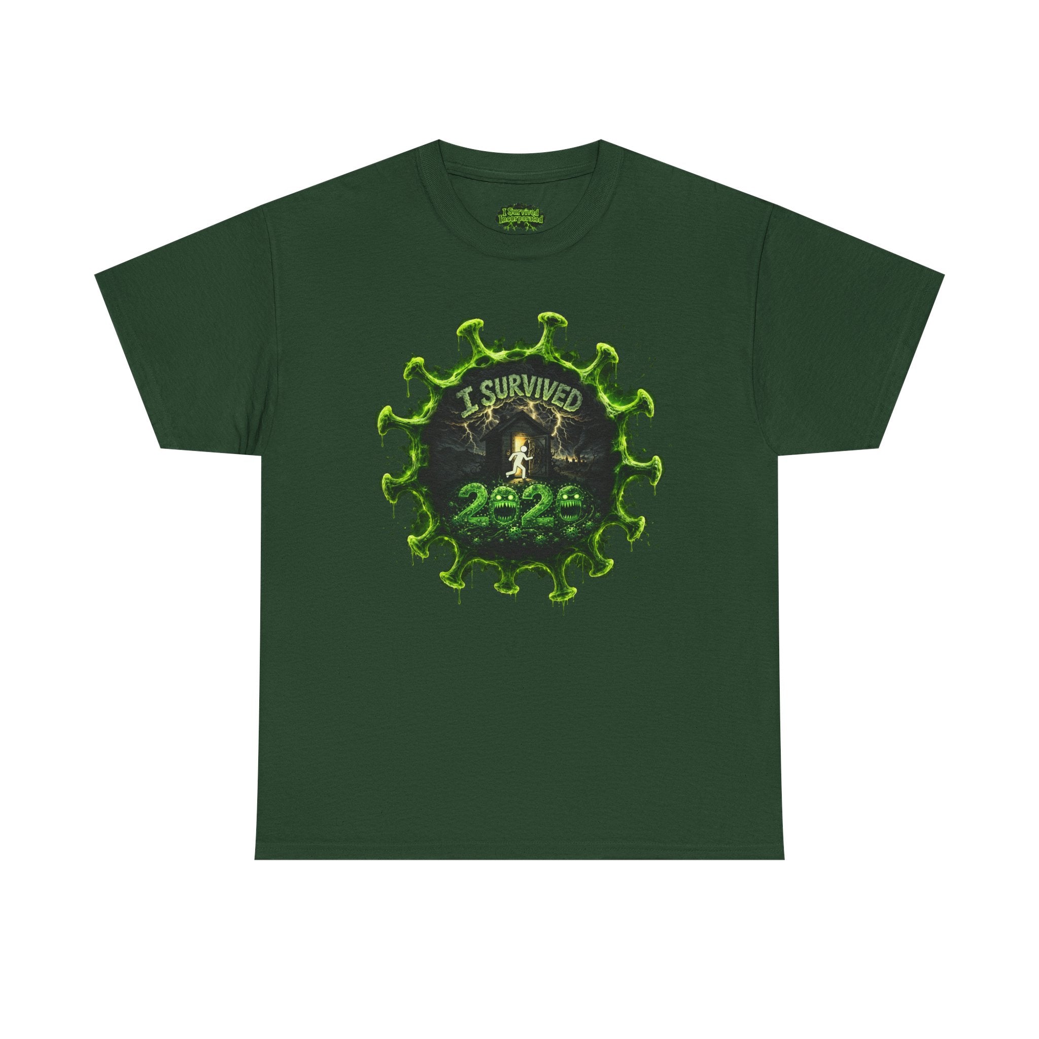I Survived 2020 — Director's Cut S1:E5 "Delivery Doomsday" | Pandemic Edition Unisex Heavy Cotton Tee