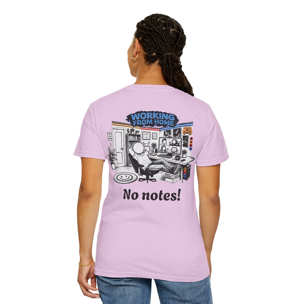 I Survived 2020 — LOCKDOWN S3:E4: "Working From Home" Unisex Garment-Dyed T-shirt