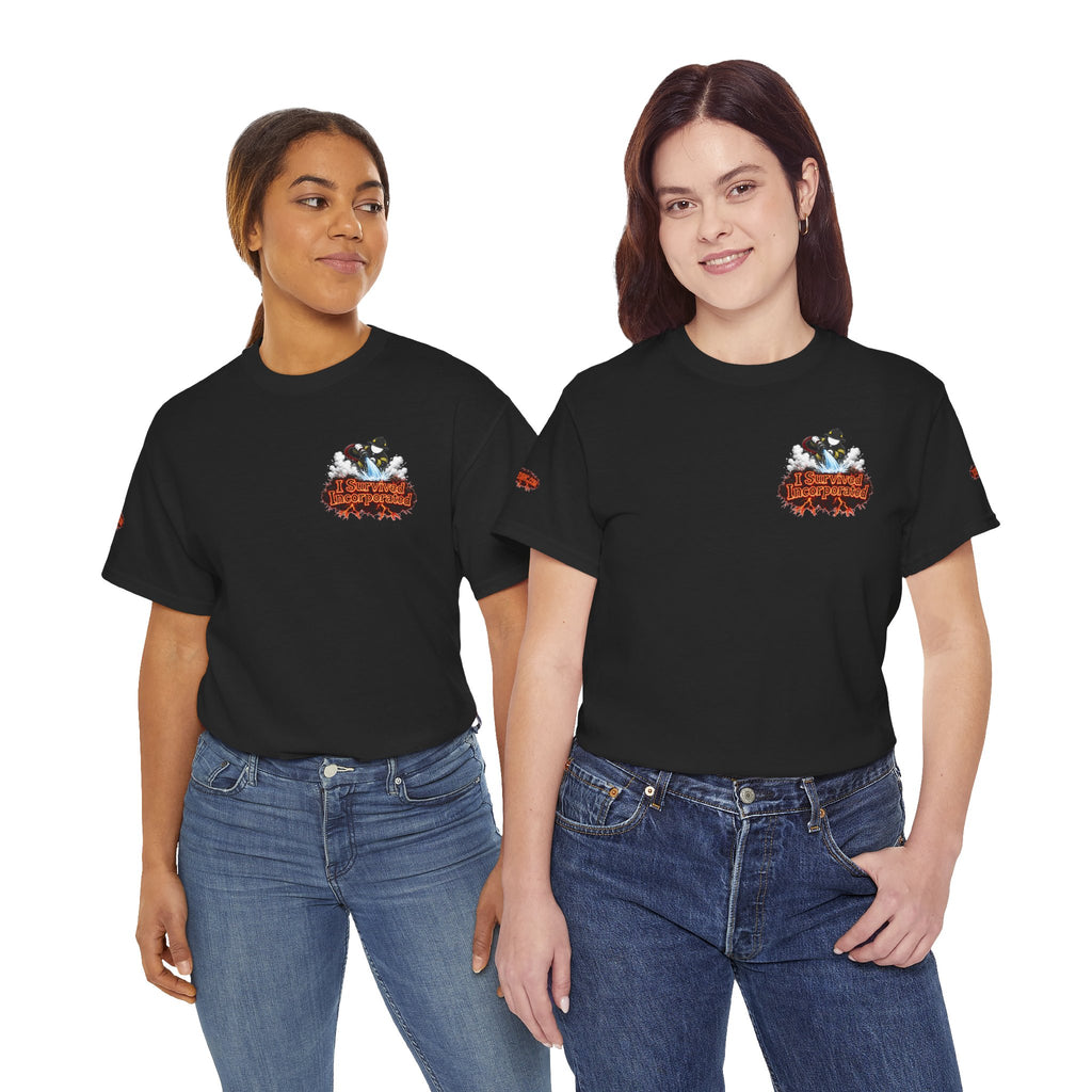 I Survived 2020 — "Please Stand By" Test Pattern Tee Wildfire Signal Special Edition Summer Premiere Unisex Heavy Cotton Tee