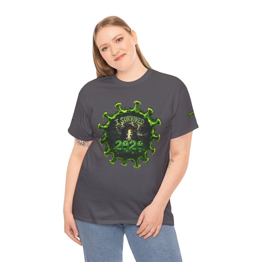 I Survived 2020 — Director's Cut S1:E2 "The Coming of COVID" | Pandemic Edition Unisex Heavy Cotton Tee (SPECIAL EDITION)