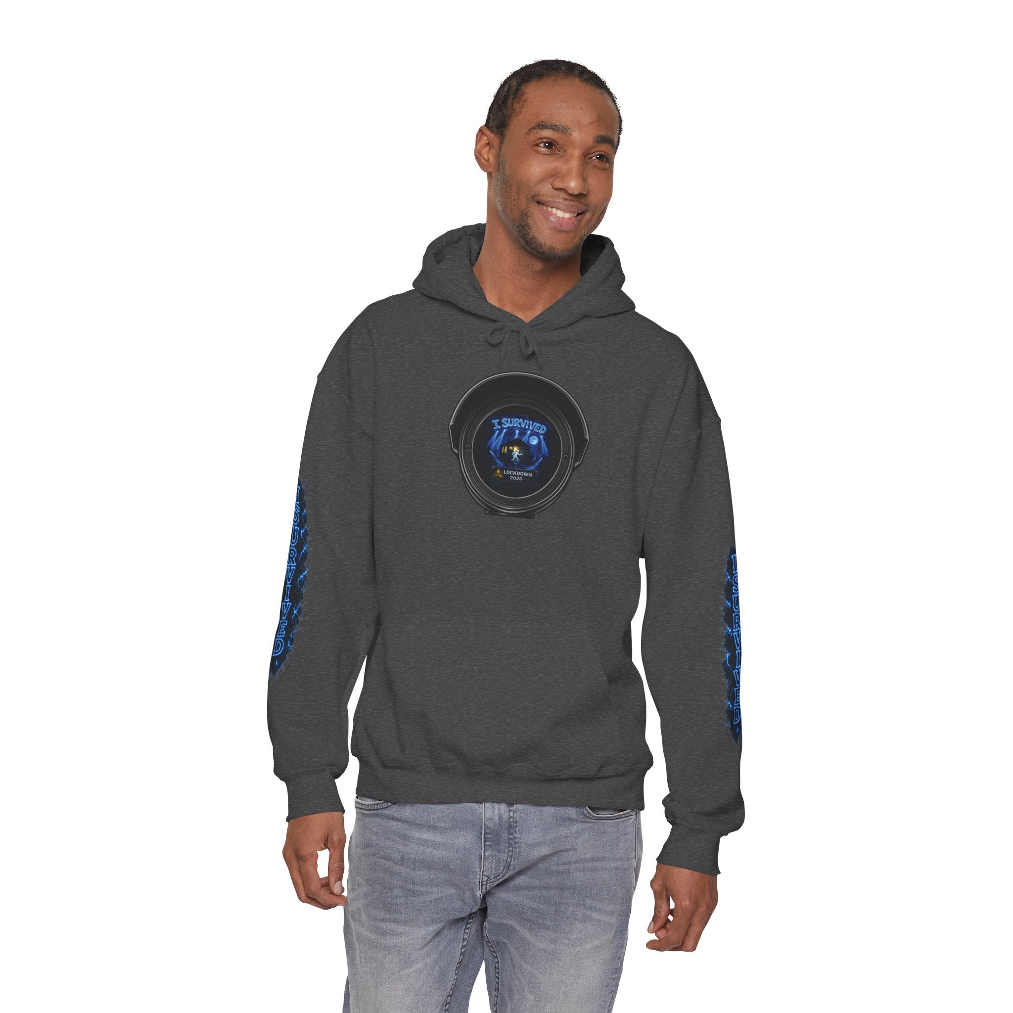 I Survived 2020 — Director's Cut S3:E1 "Quarantine" | Lockdown Edition Documentary Hoodie Sweatshirt