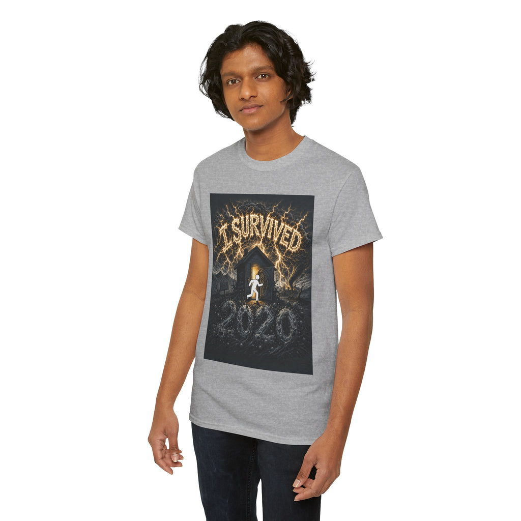 I Survived 2020 — Original PILOT Design Unisex Heavy Cotton Tee