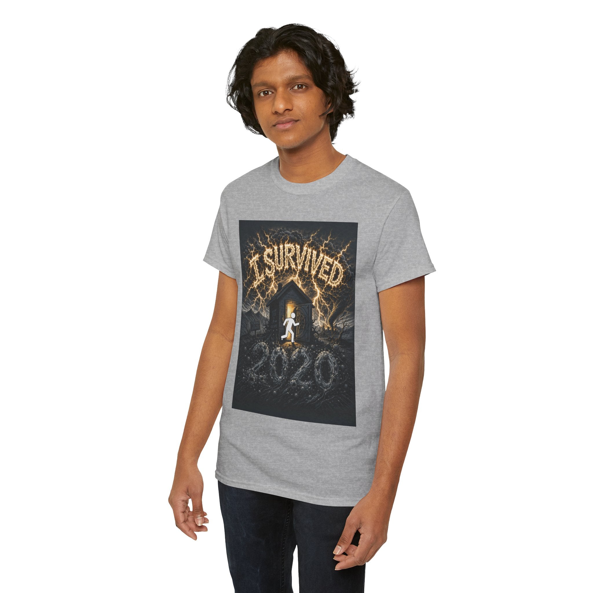 I Survived 2020 — Original PILOT Design Unisex Heavy Cotton Tee