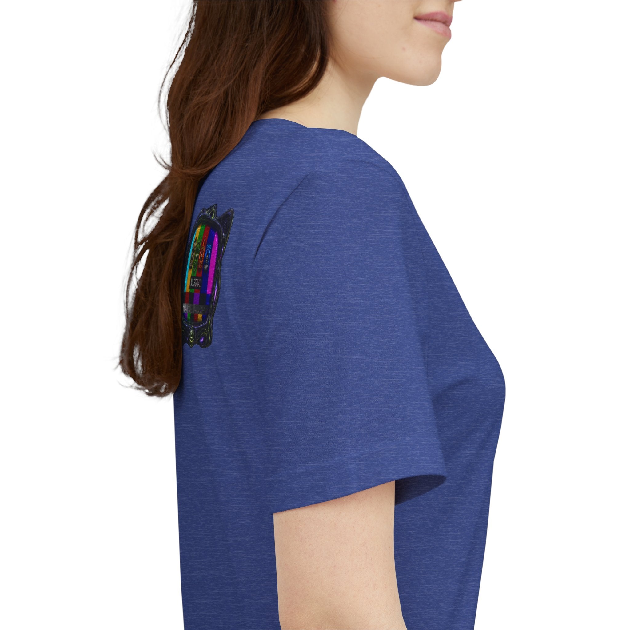 I Survived 2020 — "No Signal" Test Pattern Tee Alien Broadcast Finale Summer Premiere Unisex Jersey Short Sleeve Tee
