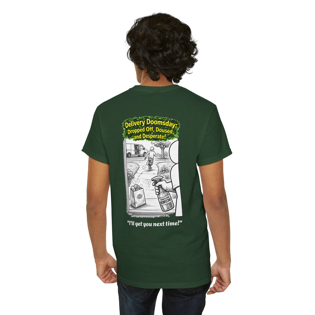 I Survived 2020 —  PANDEMIC S1:E5: Director's Cut "Delivery Doomsday" Unisex Heavy Cotton Tee